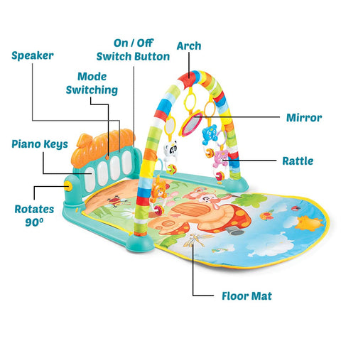 Baby Piano Play Gym