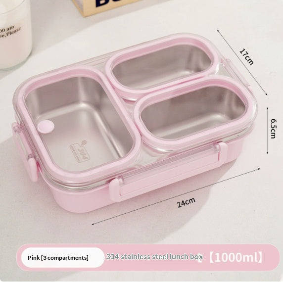 Premium Meal Prep Lunch Box | Stainless Steel