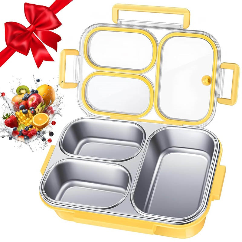 Stainless Steel Bento Lunch Box 100% Leakproof ⭐
