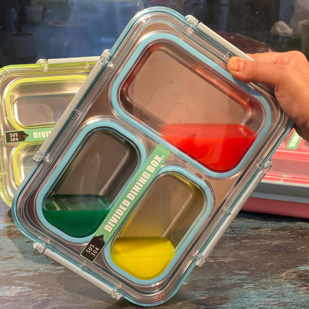 3-Compartment Leak Proof Bento LUNCH BOX
