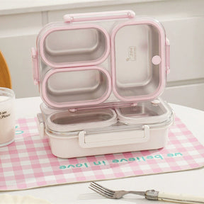 Premium Meal Prep Lunch Box | Stainless Steel