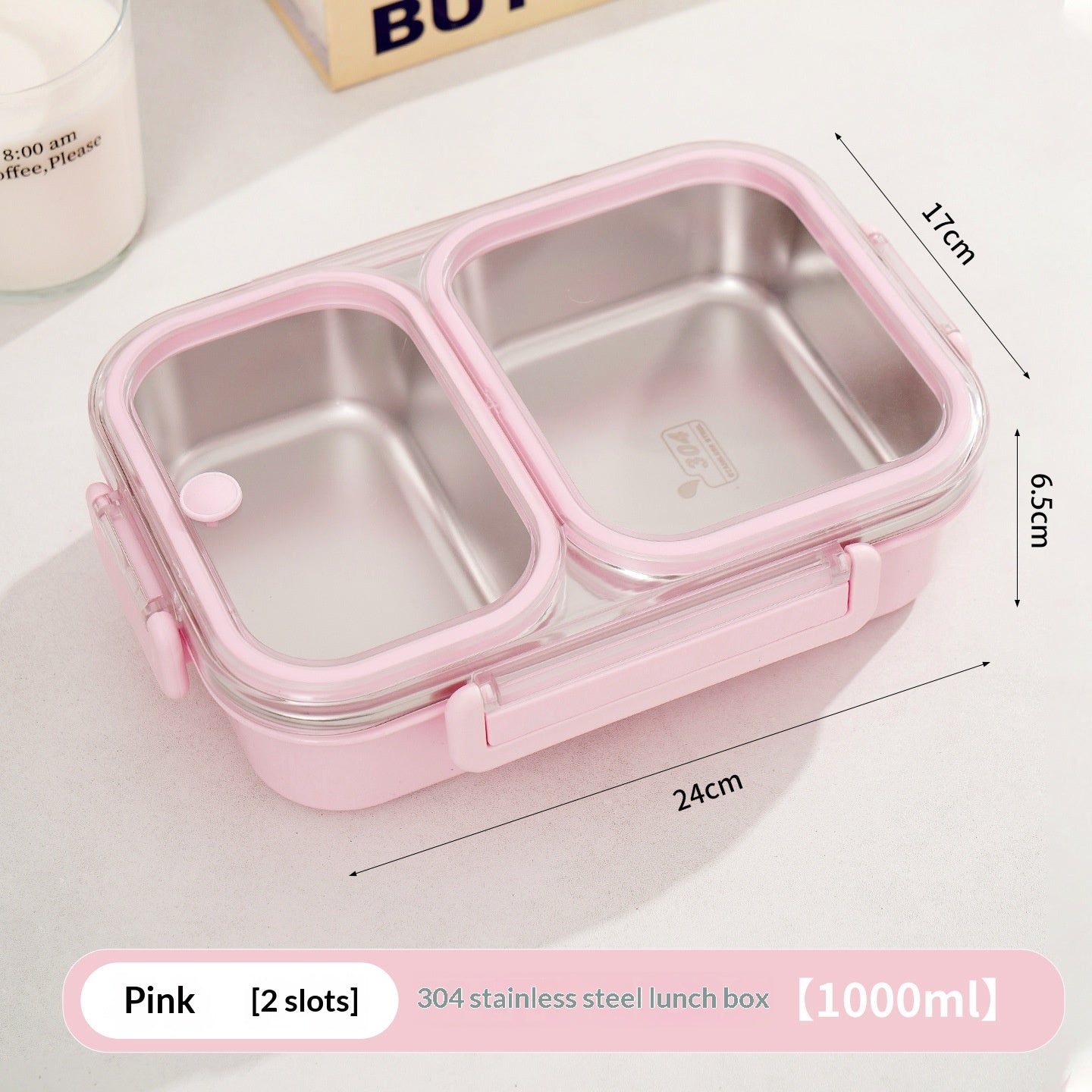 Premium Meal Prep Lunch Box | Stainless Steel