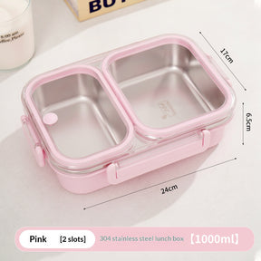 Premium Meal Prep Lunch Box | Stainless Steel
