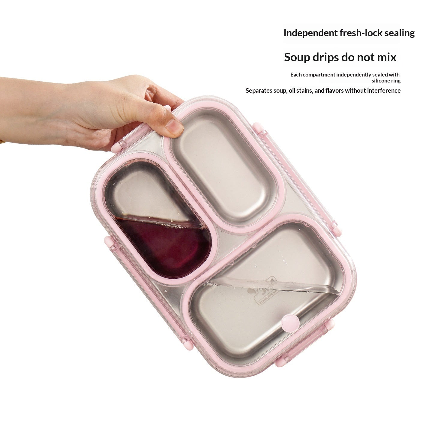Premium Meal Prep Lunch Box | Stainless Steel