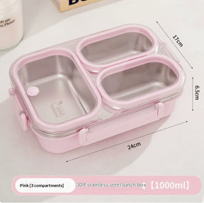 Premium Meal Prep Lunch Box | Stainless Steel