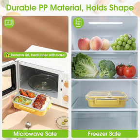Stainless Steel Bento Lunch Box  100% Leakproof ⭐