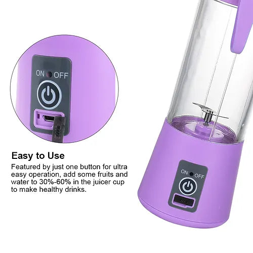 Portable Mini Electric 6 Blade Juicer